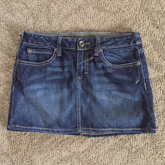 Arden B Denim Mini Jean Skirt Size 2 - Picture 1 of 6